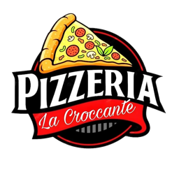 Pizzeria La Croccante logo.